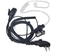 HYS Auriculares de radio compatibles con Hytera HYT HYT210 PD405 PD505 TC-620 Midland Radio G15Pro G18 Walkie Talkie, auriculares acústicos con micrófono y PTT (H3A)