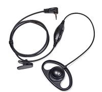HYS Auriculares en forma de D para Motorola Spirit GT/Spirit GT+, Walkie Talkie con PTT/Mic, VOX, para Talkabout 270 280 T5100 T5200 T5600 T5620 T5700 T5720 T5800 T7200 FR50/F60 FR50/F60 FR50 Radio S
