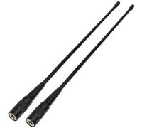 HYS GMRS HT Antena SMA preafinada con base macho, UHF 462-467 MHz Walkie Talkie Antena para radio bidireccional de 460-470 MHz Midland WOUXUN Motorola Kenwood Icom Vertex Blackbox HYT Hytera