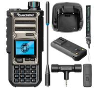 HYS Quansheng TK-11(8) Walkie Talkie VHF/UHF de 10 W, puerto de carga tipo C y batería de 3000 mAh, número de canal 999, analizador de espectro, radio bidireccional profesional