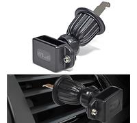 HYS Radio de Mano Clip de Soporte de Montaje de vehículos de Aire Acondicionado respiraderos Soporte Compatible para Baofeng Motorola Midland Yaesu Icom Walkie Talkie