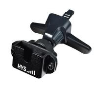 HYS Radio de Mano Clip de Soporte de Montaje de vehículos de Aire Acondicionado respiraderos Soporte Compatible para Baofeng Motorola Midland Yaesu Icom Walkie Talkie (K-3)