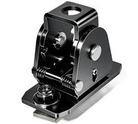 HYS Soporte de antena de acero inoxidable de alto rendimiento para barras de protección delantera, barras de techo, travesaños y zonas de carga, soporte de montaje (orificio de 16 mm) para antenas de
