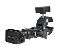 HYS Soporte extendido para radio, soporte ajustable para walkie talkie compatible con Motorola Tlkr Baofeng UV5R Kenwood Midland radio bidireccional, apto para bicicleta/motocicleta/coche/camión