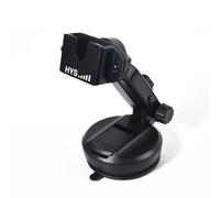 HYS Soporte para walkie Talkie para Coche, Soporte de Radio de 2 vías para salpicadero/Parabrisas/Ventana, Soporte de Radio de 2 vías, para Radio de Mano Baofeng Kenwood (X-7)