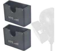 HYS Soporte para Walkie Talkie para Radio y micrófono de Mano con Adhesivo en la Parte Trasera para Colocar en Coches, Barcos, lanchas rápidas, etc. (ACTPU01-2)