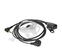 HYSHIKRA Auricular de Tubo acústico encubierto de 2,5 mm Compatible con Motorola TLKR T60 T61 T62 T81 T80 T82 Extreme Hunter HYT TC-320 Walkie Talkie (1 Pieza)