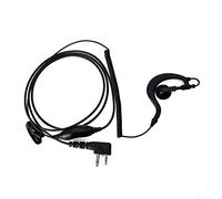 HYSHIKRA Auriculares en forma de G - 2 polos - PTT y VOX incluye clip de sujeción - Compatible con Mindland G7 / Pro G6 / G9 / Pro G12 GXT250 GXT550 GXT650 LXT80 Alan39