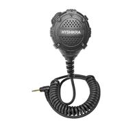 HYSHIKRA Micrófono de hombro, micrófono de altavoz remoto PTT para Motorola Talkabout MH230R T200 T260 T460 T600 MR350R MT350R MS350R HT Radio bidireccional (paquete de 1)