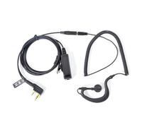 HYSHIKRA Universal 2 Way Radio Audio Adaptador Cable 3.5 Hembra a Multi-Pin con PTT 3.5mm Jack Auriculares Compatible con Baofeng UV-5R UV-5RA UV-82 Kenwood TH-22AT TK-3100 (Forma G)