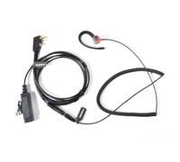 HYSHIKRA Universal 2 Way Radio Audio Adaptador Cable 3.5 Hembra a Multi-Pin con PTT 3.5mm Jack Auriculares Compatible con Baofeng UV-5R UV-5RA UV-82 Kenwood TH-22AT TK-3100 (Red Forma G)