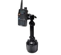 HYSHIKRA Walkie-Talkie - Soporte de coche ajustable para radio portátil Baofeng UV5R Retevis Midland Motorola Talkabout