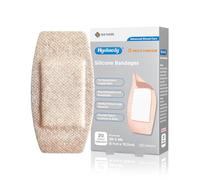 Hysimedy- “Vendajes de Silicona Tamaño Extra Grande para Piel Frágil Sensible 2” x 4” 20 Recuentos Sin Látex N