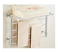 HYSJDMNC Estante de Toallas eléctricas, Estante de Secado baño de baño para el baño de la Pared de la Pared (Plata) YYuan