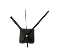 HYSJDMNC Mecanismo de Movimiento de Reloj de Cuarzo Tranquilo con Largos Kits de Mano de Rosca de Eje y Manos de Metal para proyectos de fabricación de Reloj