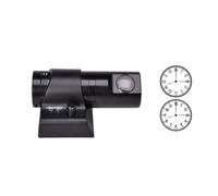 HYSJDMNC Reloj de proyección de Pared LED analógica con Control Remoto y Diapositivas de Color numerales Romanos y árabes para Decoraciones de hogares
