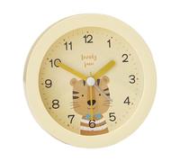 HYSJDMNC Reloje de los niños tranquilos de los niños del Despertador con luz de Noche, patrón de Animales, Relojes de Aprendizaje Que no Son luz de Noche