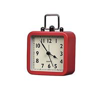 HYSJDMNC Relojes de Mesa Reloj Escritorio de Metal Reloj Escritorio silencioso Reloj Reloj de Pared para la Pared del Reloj pequeño Reloj de cabecera de Dormitorio Reloj Reloj de pie (Color: e) YYuan