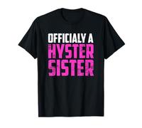 Hyster Sister Histerectomía Oficial Mujeres Empoderamiento Diversión Camiseta