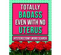 Hysterectomy Recovery Word Search: A Funny Present For Women After Uterus Surgery