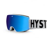 HYSTERESIS Magnet Revol | Gafas de esquí y snowboard con lentes TÓRICAS Magnéticas intercambiables con 2 lentes incluidas | Marco Blanco | Lente Azul | Cinta color Blanco | 100% Anti-Vaho UV400.