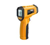 HYTAIS Termómetro Infrarrojo, Emisividad Ajustable, Pistola de Temperatura Digital, Láser, Sin Contacto, Sensor de Temperatura IR, Amarillo