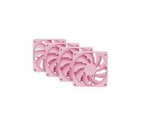 Hyte Fa12 - Caja de lujo de alto flujo de aire de 120 mm, ventiladores Pwm, leche de fresa, paquete de 4