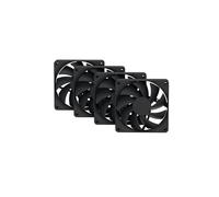 HYTE FA12 Lüfter, 4er Pack - 120mm, Pitch Black