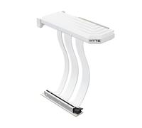Hyte PCIe 5.0 Hyper Riser - Cable Elevador Vertical PCI Express Gen 5.0 con Ranura de Metal Reforzada, Color Blanco Nieve (Blanco)