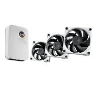Hyte THICC FP12 Pack 3 Ventiladores Suplementarios 120mm Blancos con Nexus Portal NP50