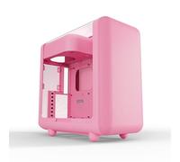 Hyte X50 Modern Performance ATX Mid-Tower PC Gaming Case - Strawberry Milk (Rosa)