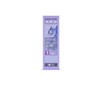 Hyte Y70 Touch Infinite - Kit de Pantalla de actualización para Carcasa de PC, Pantalla IPS de 14.9 Pulgadas, resolución de 2.5 K, 60 Hz, táctil de 10 Puntos, Leche Taro (Morado)