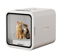 HYTMNPC Armario de secado para mascotas, flujo de aire de 360°, bajo nivel de ruido, 90 L, control de temperatura de 20-50 °C, apto para gatos pequeños, perros y conejos A