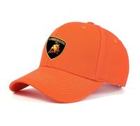 HYTOPCN Gorras De Béisbol Clásicas Lam -bo.RGhi. ni, Ajustable Gorra del Deporte Gorra, Unisex Transpirable Athletic Casual Cap (Orange,Talla única)