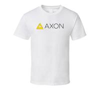HYTREZSXC Axon Enterprise NASDAQ Company Logo Employee Fan T Shirt Black S