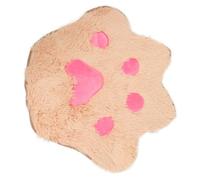 HYTROVE 1 Pieza Alfombrilla de Felpa Cálida para Mascotas Cojín para Dormir Acolchado para Descanso de Gatos y Perros Color Marrón