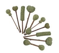 HYTROVE 10piezas Piruletas De Hierba Gatera Comestibles para Gatos Snacks Digestivos Estilo Mixto Paletas De Hierba Gatera para Lamer