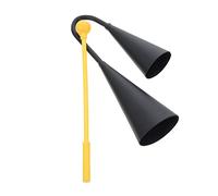 HYTROVE 1juego Campanas De Tonos Para Instrumento Musical De Percusión Juguete Educativo Tradicional Con Madera y Maqueta Para Decoración y Infantil