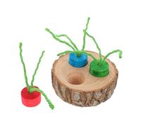 HYTROVE 1juego Juguete De Enriquecimiento para Hámster y Pequeños Animales Caja De Forraje para Cobayas y Conejos Actividades Interactivas y Masticables Estimulación Cognitiva y Física