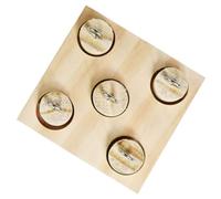HYTROVE 2 Juegos de Juguetes de Inteligencia para Loros y Aves, de Madera Color Caqui, para Entrenamiento y Actividad Física