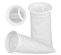 HYTROVE 2 Piezas Calcetines Filtrantes Acuario de Agua Bolsa de Filtro de Panal Accesorios de Filtro Algodón Resistente