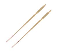 HYTROVE 2 piezas Mallets de Madera para Yangqin Diseño de Bambú Verde Accesorios de Percusión para Práctica y Actuación Compatible Modelos de Yangqin Ergonómico y Duradero