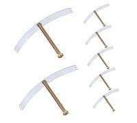 HYTROVE 20 piezas Kit Reparación Enchufes Tipo Varillas Soporte Resistentes de Hierro Galvanizado Anticorrosión para Mantenimiento y Cajas Empotradas de Pared Herramienta Color Aleatorio