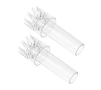 HYTROVE 2piezas Eliminador De Película De Aceite para Acuarios Herramienta De Skimmer Filtros De Plástico Limpia y Proteínas Color Transparente Efecto Desengrasante Visible