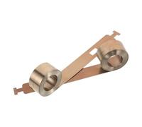 HYTROVE 2piezas Resorte Plano para Persianas Enrollables Muelle de Tensión de Acero de X Accesorio para Ventanas Plegables Carga Compatible con Reparación y Modernización