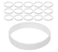 HYTROVE 40 Pulseras de Gomas de Silicona Elásticas para Deportes y Entrenamientos, Resistentes al Sudor, Unisex, Diseño Minimalista y Color Sólido