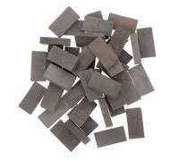 HYTROVE 40piezas Mini Bloques De Ladrillos Grises para Paisajismo y Manualidades Decoración Realista para Acuarios y Casas De Muñecas para Crear Estructuras Naturales