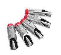 HYTROVE 5 Piezas Bebedero Automático Inoxidable para Lechones de Válvula Antigoteo Agua Limpia para de Cerdos Dispensador Duradero