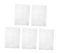 HYTROVE 5 piezas Fundas Plástico Libros Transparente para Cuadernos y Ejercicios Escolares Plástica Reutilizable para Libros