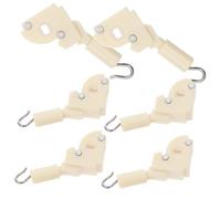 HYTROVE 6 Piezas Repuesto Control de para Mecanismo de Varita para Instalación Ventanas Accesorios de Resistente